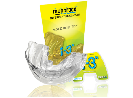 i-3nMc (i-3N) Myobrace без каркаса Этап 1 при аномалиях III кл. MEDIUM / Прозрачный (MRC)